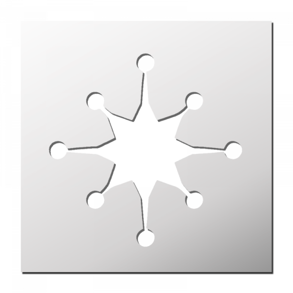 Pochoir Etoile