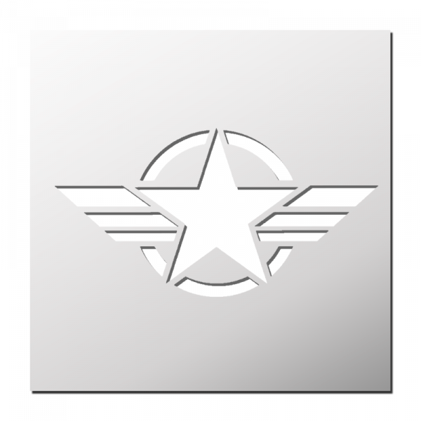Pochoir Etoile militaire