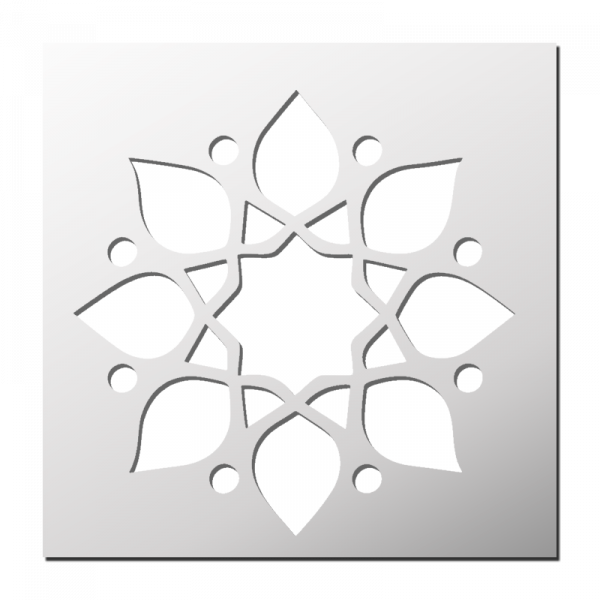 Pochoir Fleur
