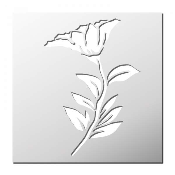 Pochoir Fleur
