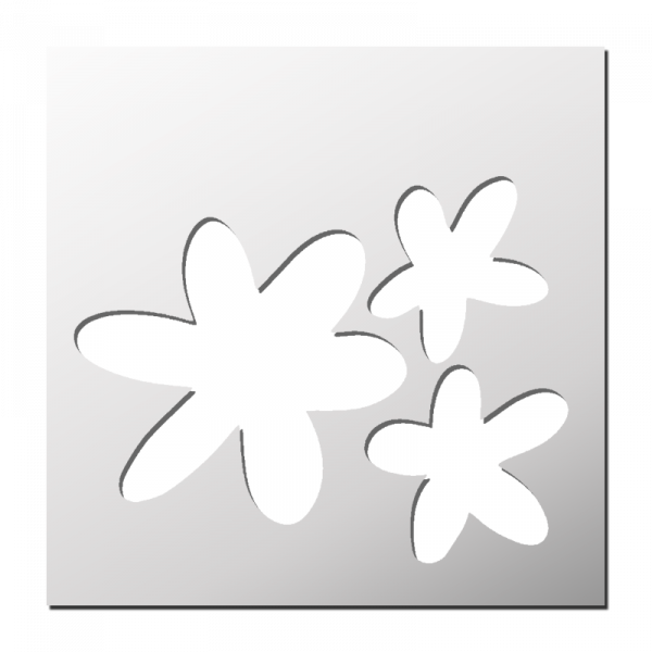 Pochoir Fleurs