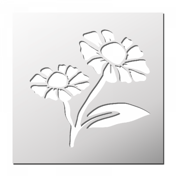 Pochoir Fleurs