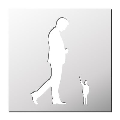 Pochoir Géant