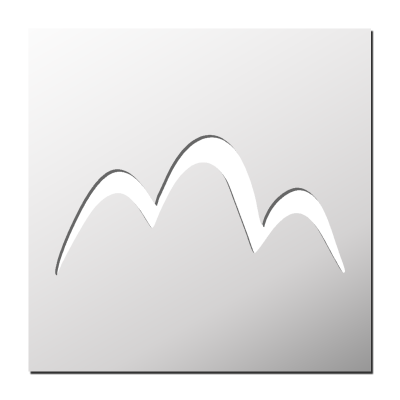 Pochoir Montagne