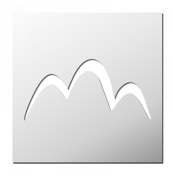 Pochoir Montagne