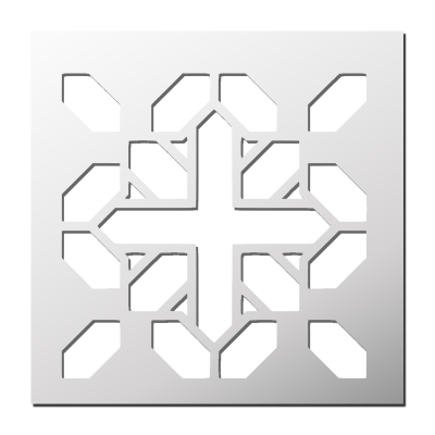 Pochoir Ornement Mosaïque