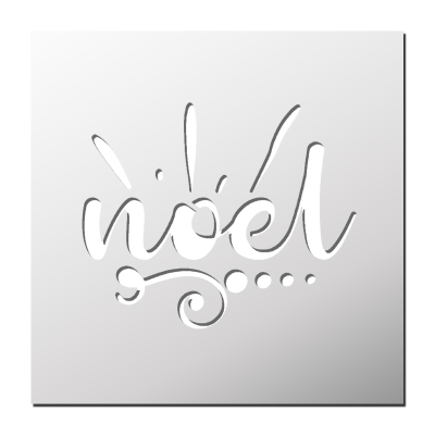 Pochoir Noël
