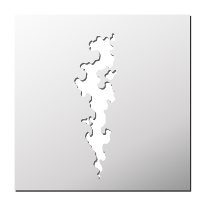 Pochoir Nuage de Fumée