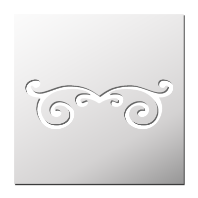 Pochoir Ornement Baroque