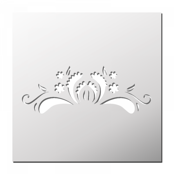 Pochoir Ornement Floral