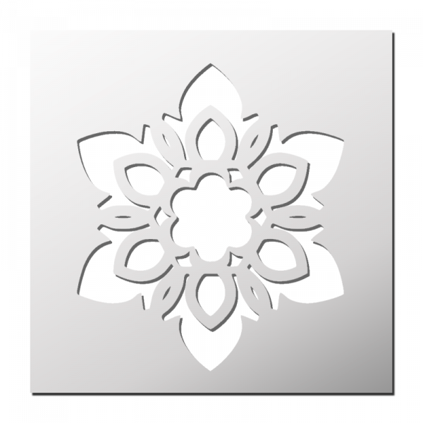 Pochoir Fleur