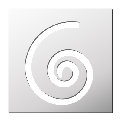 Pochoir Spirale