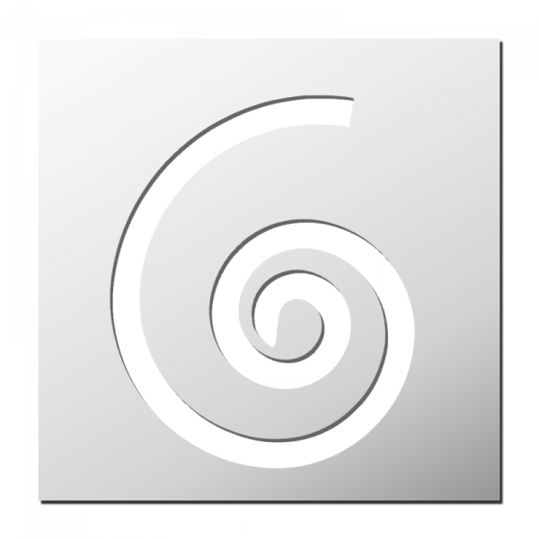 Pochoir Spirale