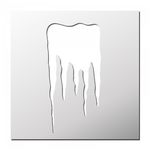 Pochoir Stalactite