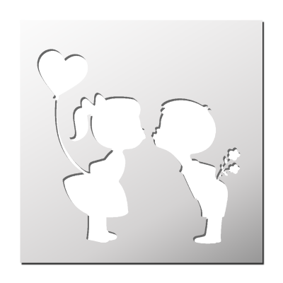 Pochoir Amour