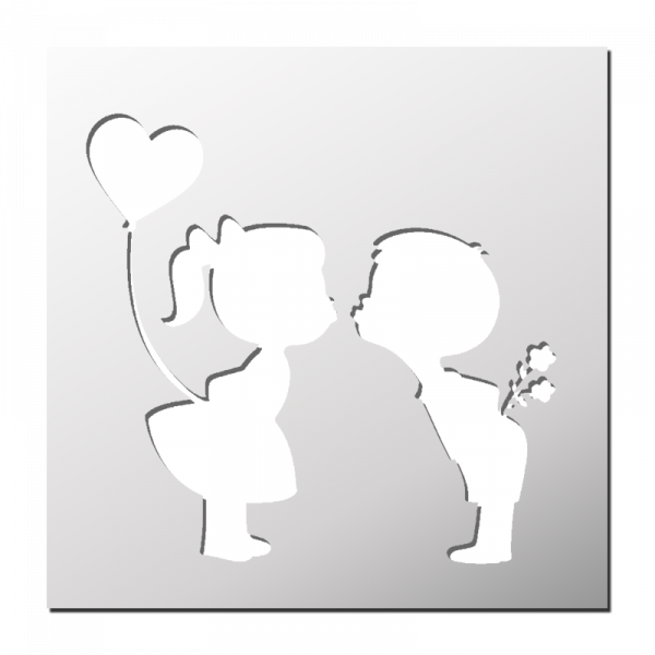 Pochoir Amour