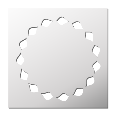 Pochoir Cercle Déco