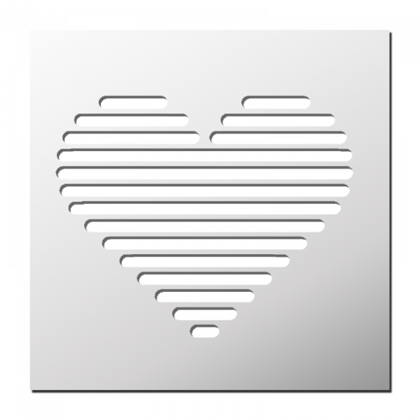 Pochoir Coeur