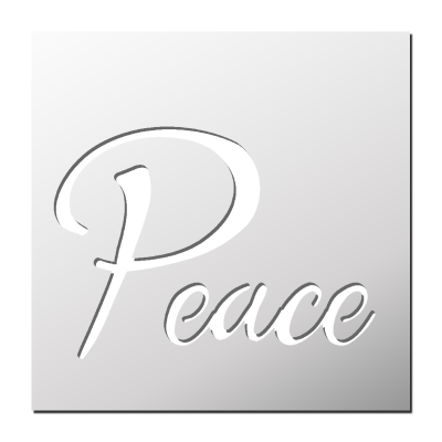 Pochoir Peace