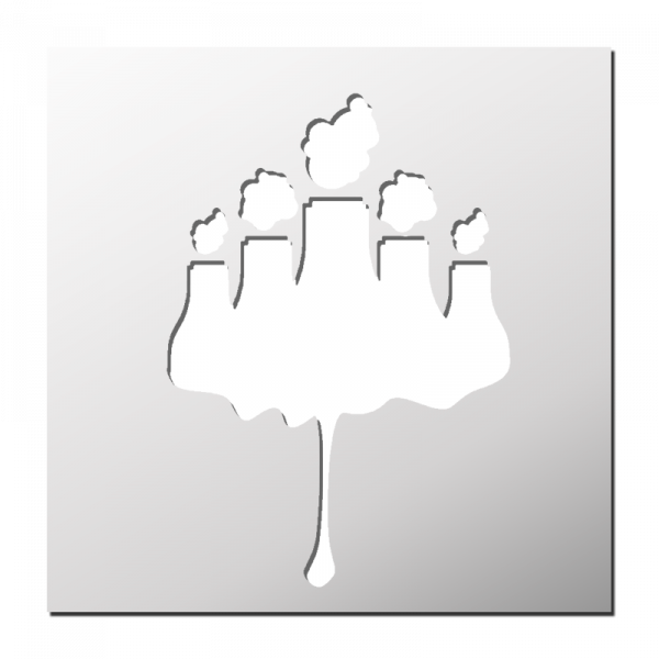 Pochoir Pollution