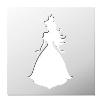 Pochoir Princesse