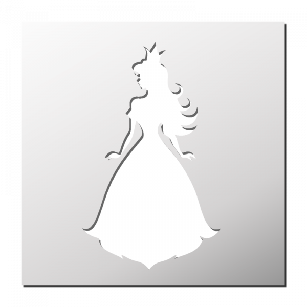 Pochoir Princesse