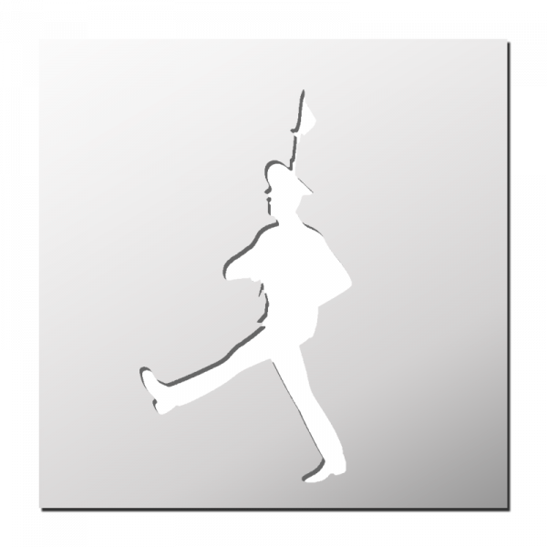 Pochoir Soldat