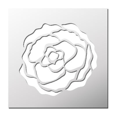 Pochoir Fleur