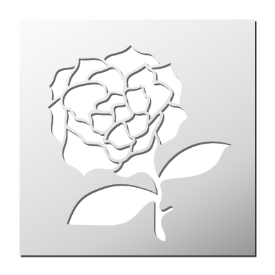 Pochoir Fleur