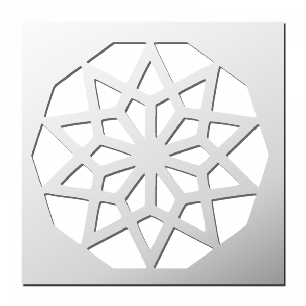 Pochoir Forme Géométrique