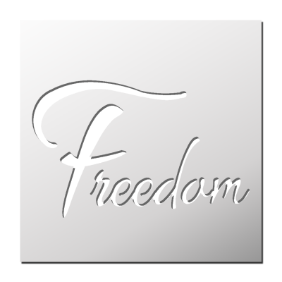 Pochoir Freedom