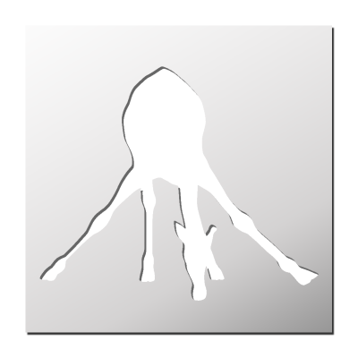 Pochoir Girafe