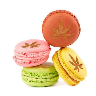 Pochoir Macaron Cannabis