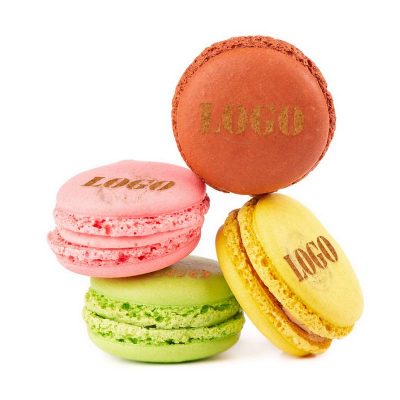 Pochoir Macaron Logo