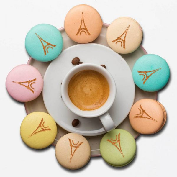 Pochoir Macaron Tour Eiffel