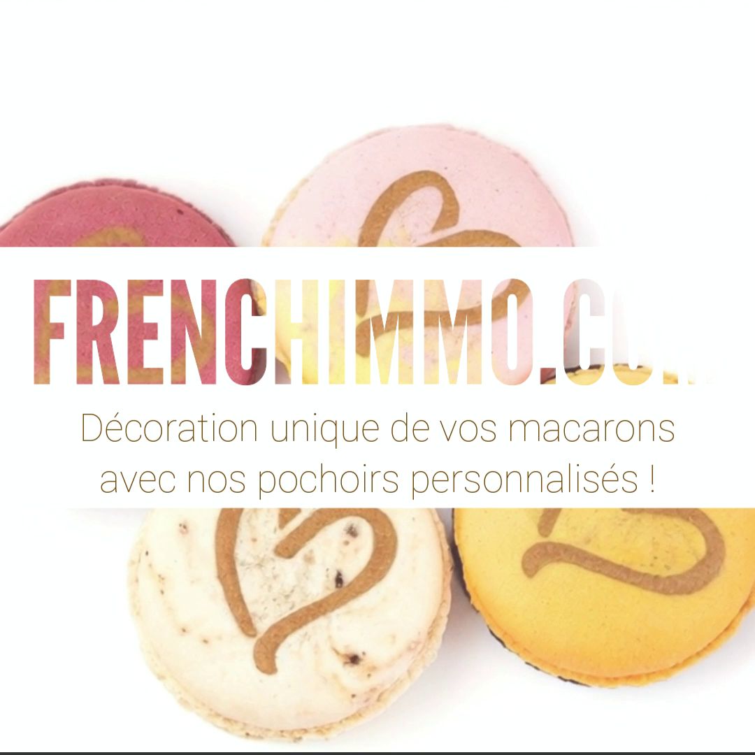 Sublimez vos macarons avec nos pochoirs uniques !