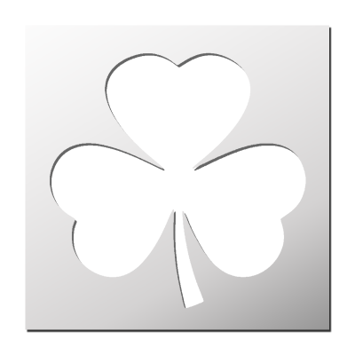 Pochoir Trèfle Irlandais