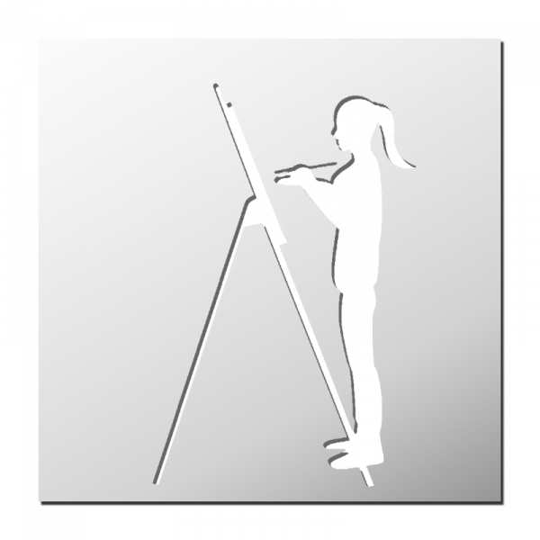 Pochoir Artiste Peintre
