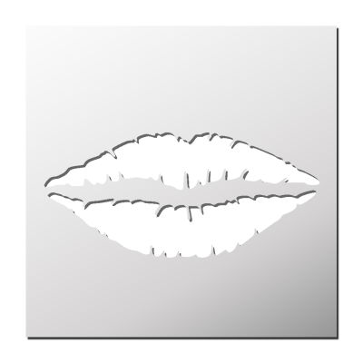 Pochoir Bouche
