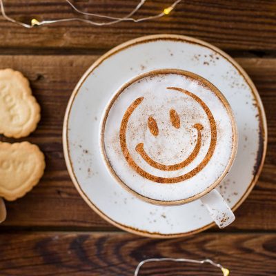 Pochoir Café Smile