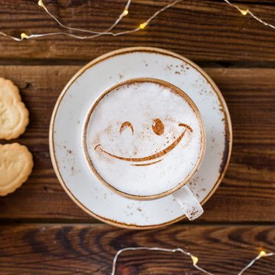 Pochoir Café Smiley 😁