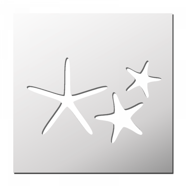 Pochoir Etoiles de Mer