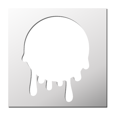 Pochoir Goutte