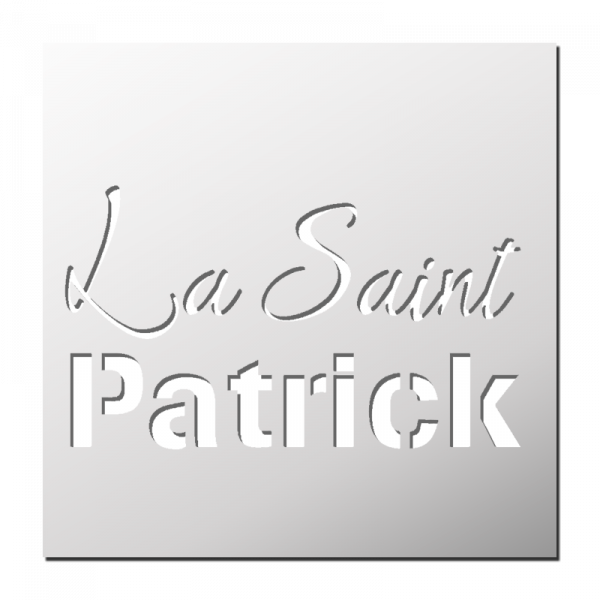 Pochoir La Saint Patrick