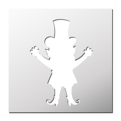 Pochoir Lutin Saint Patrick