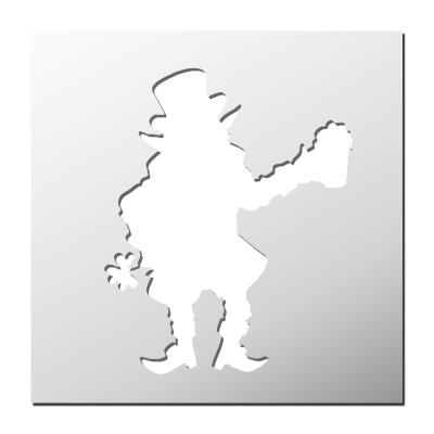 Pochoir Lutin St Patrick