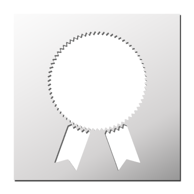 Pochoir Médaille