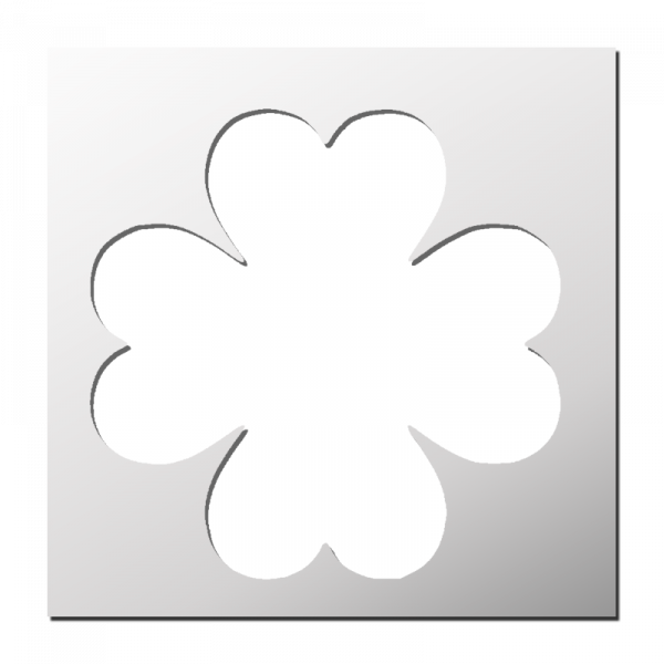 Pochoir Trèfle 4 feuilles