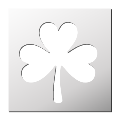 Pochoir Trèfle Irlandais St Patrick