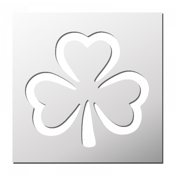 Pochoir Trèfle Irlandais St Patrick